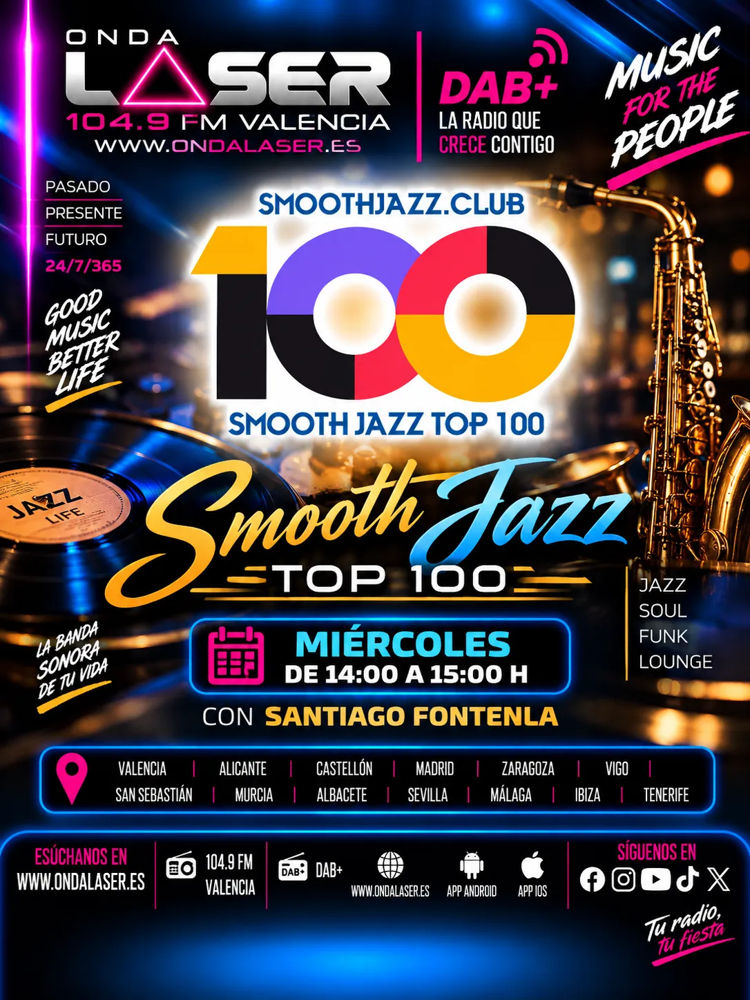 Portada de Smooth Jazz Top 100